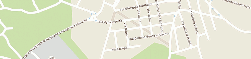 Mappa della impresa portaluri donato a MELPIGNANO