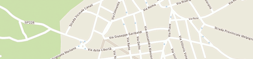 Mappa della impresa eva confezioni di blasi maria assunta a MELPIGNANO