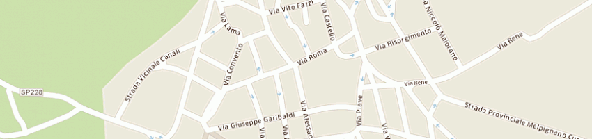 Mappa della impresa zaminga giorgio a MELPIGNANO