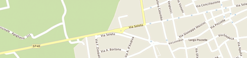Mappa della impresa stomeo luciana a MARTANO