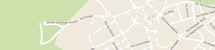 Mappa della impresa ellebit di luzio f e c a CASTRIGNANO DE GRECI