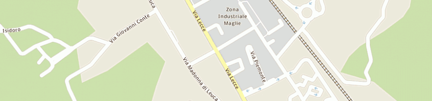 Mappa della impresa autostyle srl a MAGLIE