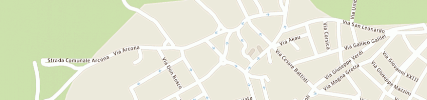 Mappa della impresa il mattarello di giammarruto vincenzo a CASTRIGNANO DE GRECI