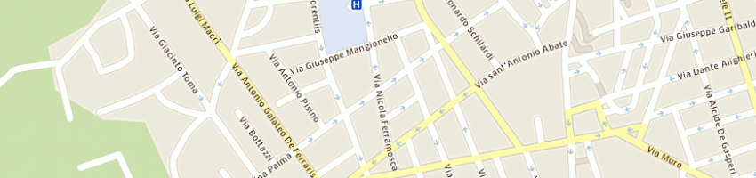Mappa della impresa paiano sas di valerio rosa e c a MAGLIE
