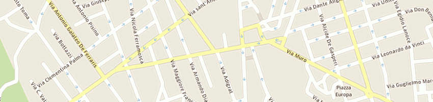 Mappa della impresa somi veterinaria srl a MAGLIE