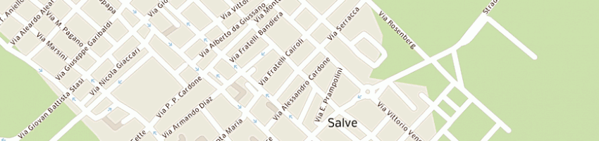 Mappa della impresa ata srl a SALVE