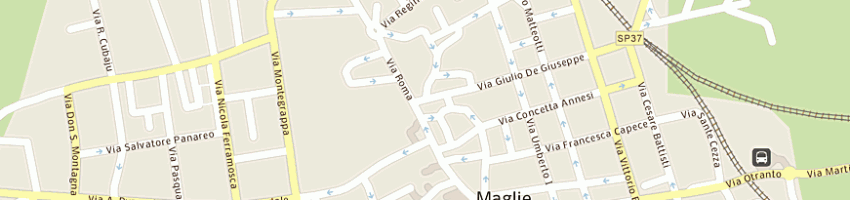 Mappa della impresa nicola garofalo e giovanni spirito snc a MAGLIE