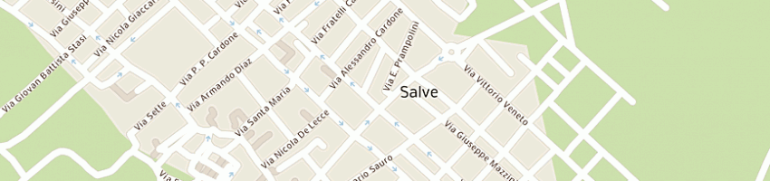 Mappa della impresa meli giuseppe a SALVE