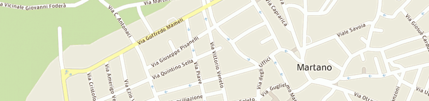 Mappa della impresa de blasi cesario a MARTANO