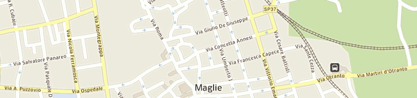 Mappa della impresa notarnicola giovanni a MAGLIE