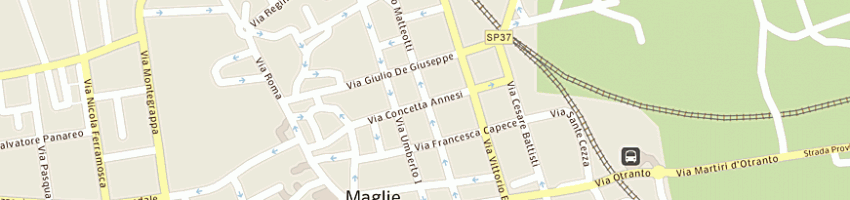 Mappa della impresa de luca simone a MAGLIE