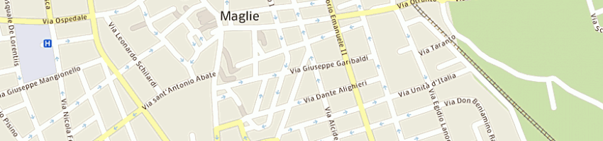 Mappa della impresa ruggeri geom fernando e geom salvatore a MAGLIE