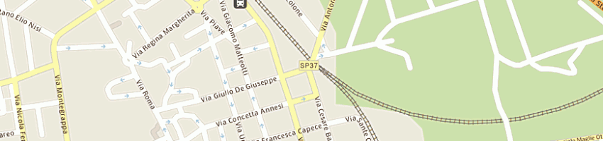 Mappa della impresa canana debora a MAGLIE