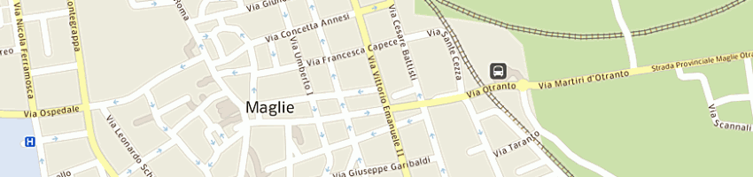 Mappa della impresa pitagora e c sas a MAGLIE