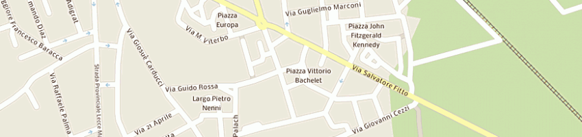 Mappa della impresa portaluri giuseppe a MAGLIE