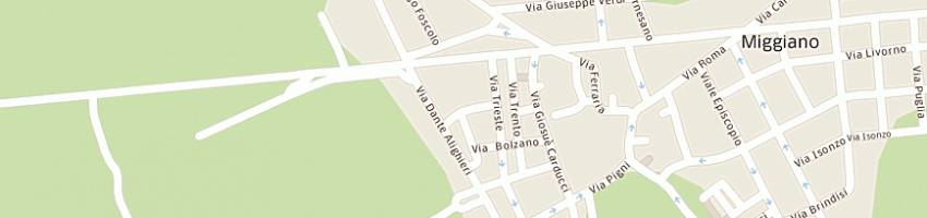 Mappa della impresa bramato maria a MIGGIANO
