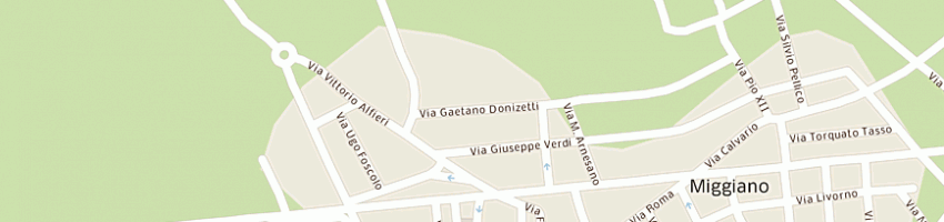 Mappa della impresa scuola media a MIGGIANO