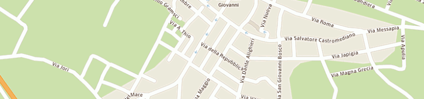 Mappa della impresa sabbia di valiani antonia a MORCIANO DI LEUCA