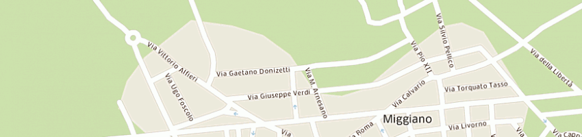 Mappa della impresa de santis salvatore a MIGGIANO
