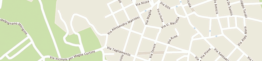 Mappa della impresa panarese pasquale a CURSI