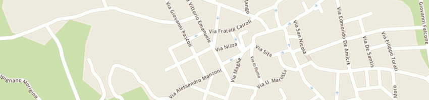 Mappa della impresa bianco cave srl a CURSI
