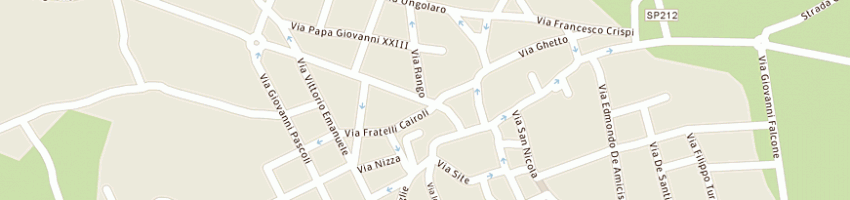 Mappa della impresa cazzetta raffaele a CURSI