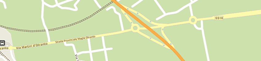 Mappa della impresa grt srl a MAGLIE