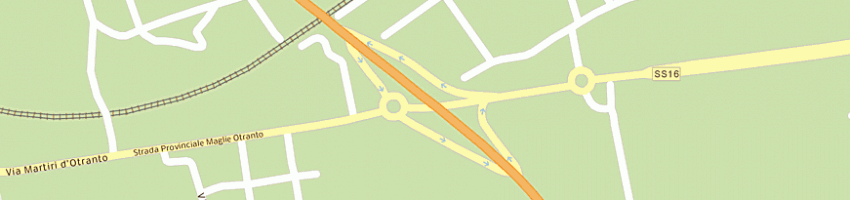 Mappa della impresa lisi srl a MAGLIE