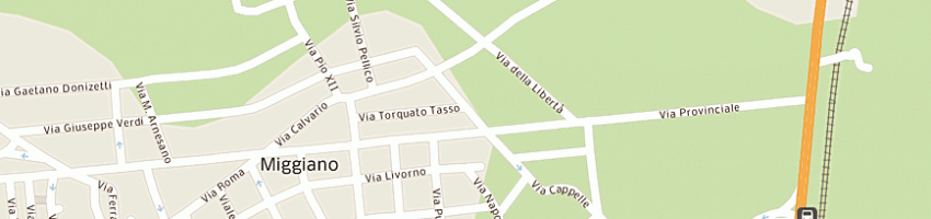 Mappa della impresa tarantino roberta a MIGGIANO