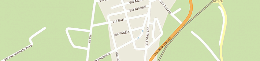 Mappa della impresa carletta daniela a MONTESANO SALENTINO