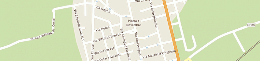 Mappa della impresa unicredit banca spa a MONTESANO SALENTINO