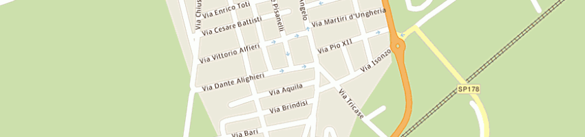 Mappa della impresa coppola alimentari sas di coppola roberto e c a MONTESANO SALENTINO