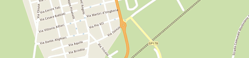 Mappa della impresa scuola secondario i grado a MONTESANO SALENTINO