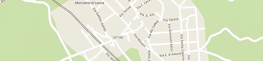 Mappa della impresa bar del popolo de giorgi a MORCIANO DI LEUCA