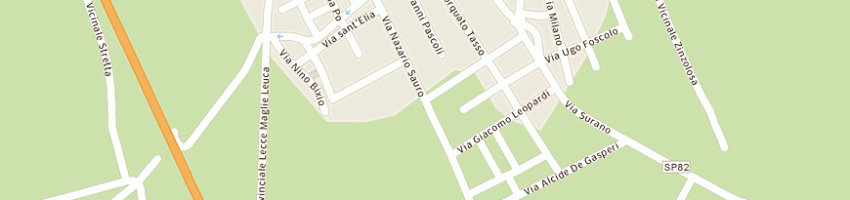 Mappa della impresa gnoni antonio a NOCIGLIA