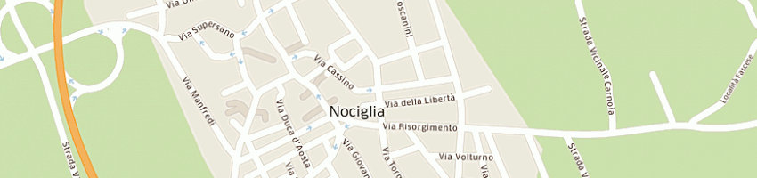 Mappa della impresa greco aldo a NOCIGLIA