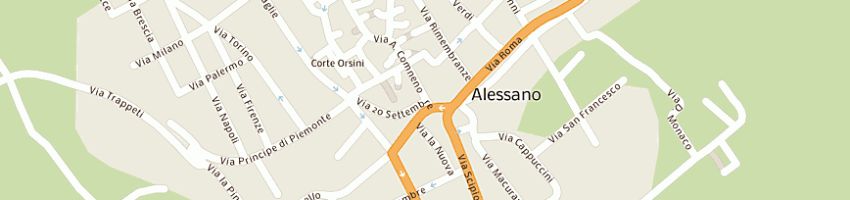 Mappa della impresa ciardo vittorio a ALESSANO