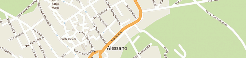 Mappa della impresa gx car di maisto luca a ALESSANO