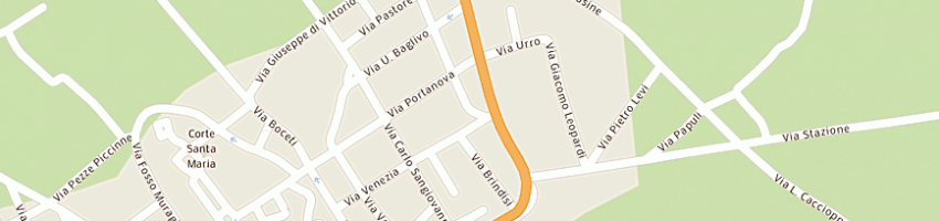 Mappa della impresa piccinni potito a ALESSANO