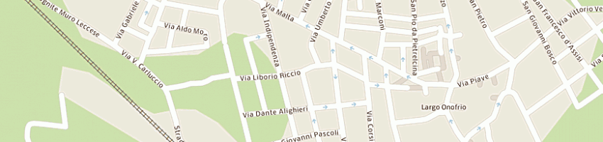 Mappa della impresa fiorentino carmine a MURO LECCESE