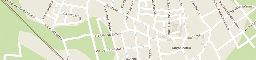 Mappa della impresa ianni franco a MURO LECCESE