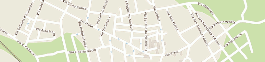 Mappa della impresa il laboratorio del fornaio di gentile jolanda e csas a LECCE