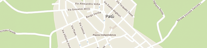 Mappa della impresa magita di picci arcangelo a PATU 