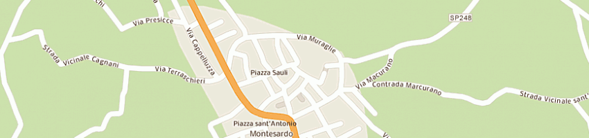 Mappa della impresa casa di accoglienza gaudium di cavalera maria luisa a ALESSANO