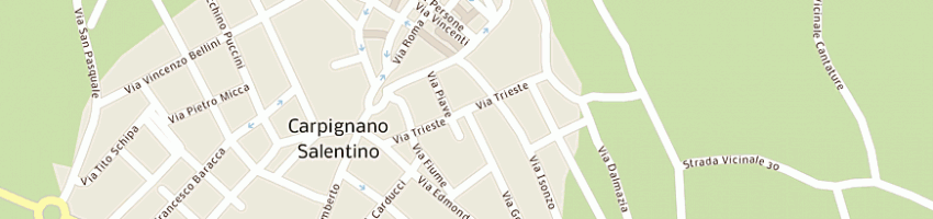 Mappa della impresa codema di caputo giuseppe e c sas a CARPIGNANO SALENTINO