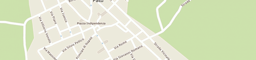 Mappa della impresa confezioni patrizia di de giorgi francesca e c sas a PATU 