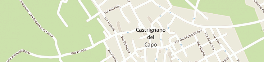 Mappa della impresa scuola materna fratelli marzo a CASTRIGNANO DEL CAPO