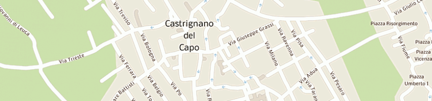 Mappa della impresa mariano raffaele a CASTRIGNANO DEL CAPO
