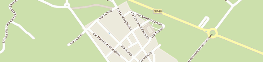 Mappa della impresa pizzeria vecchia borgata di cito sergio a CARPIGNANO SALENTINO