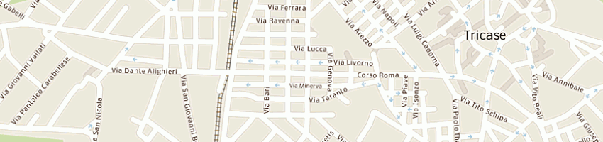 Mappa della impresa sgarlata parati giovanni e csas a TRICASE